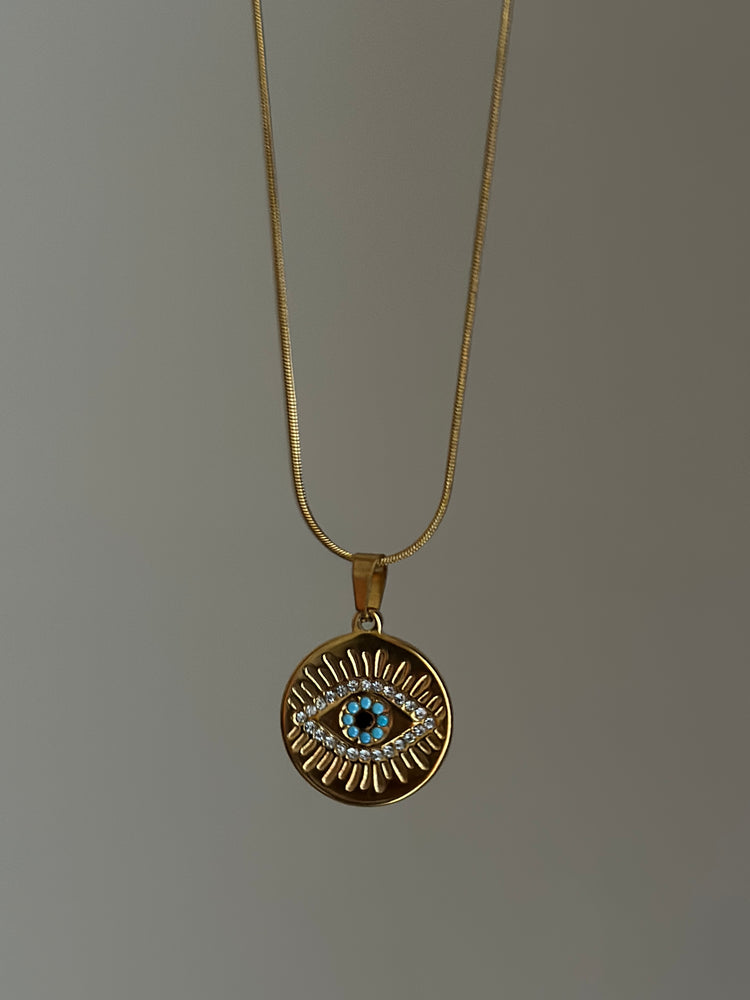 EVIL-EYE-STONE-NECKLACE